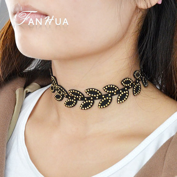 Black Chain with Gold-Color For Woman