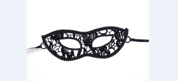 Sexy Women Black Lace Eye Face Mask