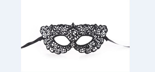 Sexy Women Black Lace Eye Face Mask