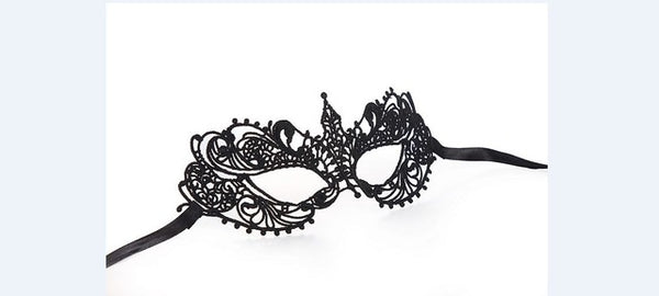 Sexy Women Black Lace Eye Face Mask